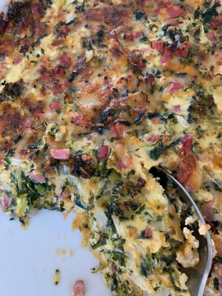 Linda’s Crustless Quiche