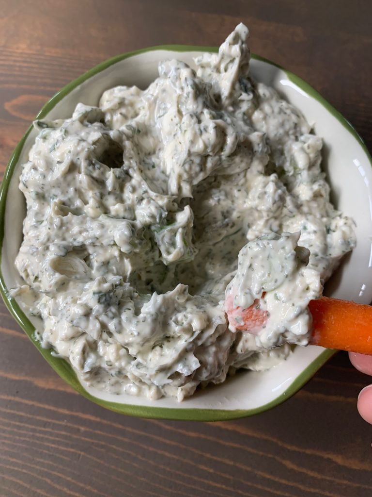 The Best Vegetable Dip